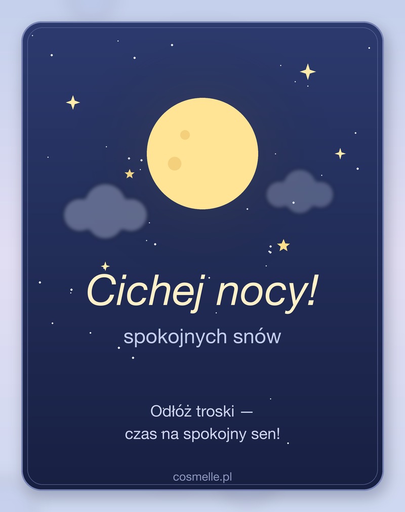 Cichej nocy
