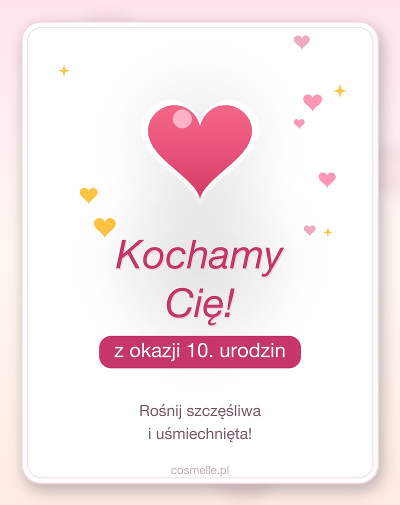 Wierszyki na 10. urodziny córeczki