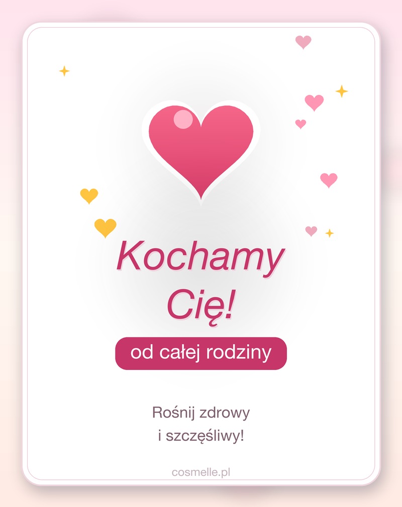 Życzenia od bliskich na 6. urodziny