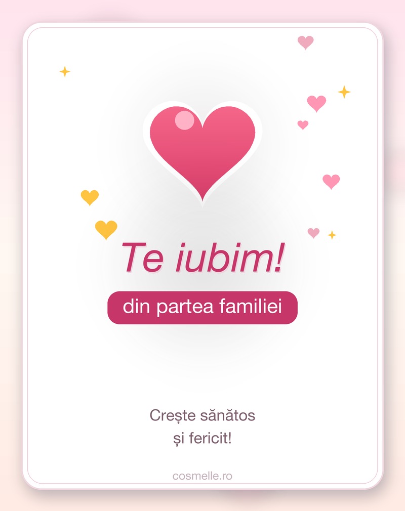 Urări din partea celor dragi
