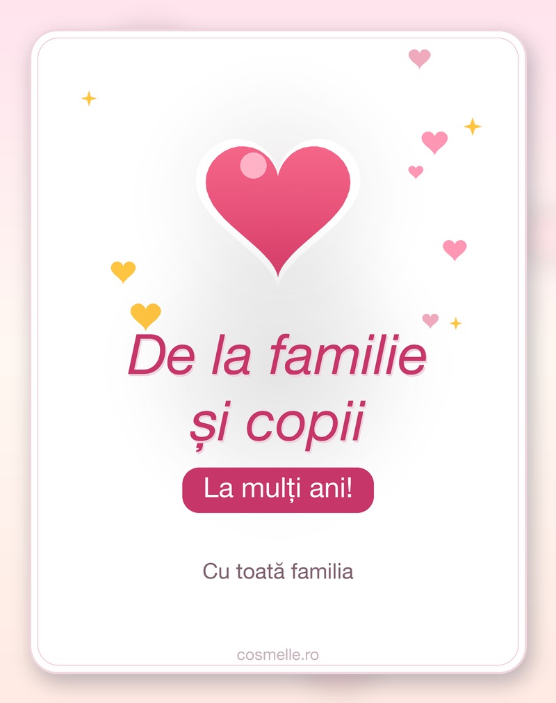Uru0103ri din partea copiilor mari u0219i a familiei