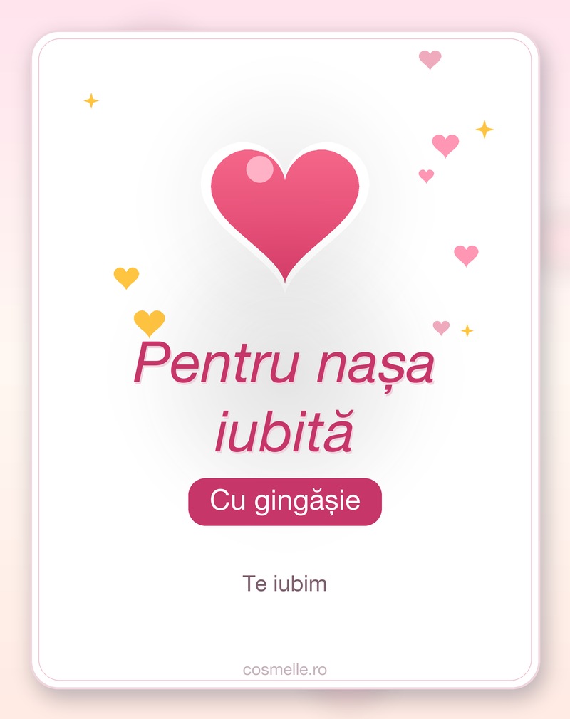 Uru0103ri deosebite pentru nau0219a iubitu0103