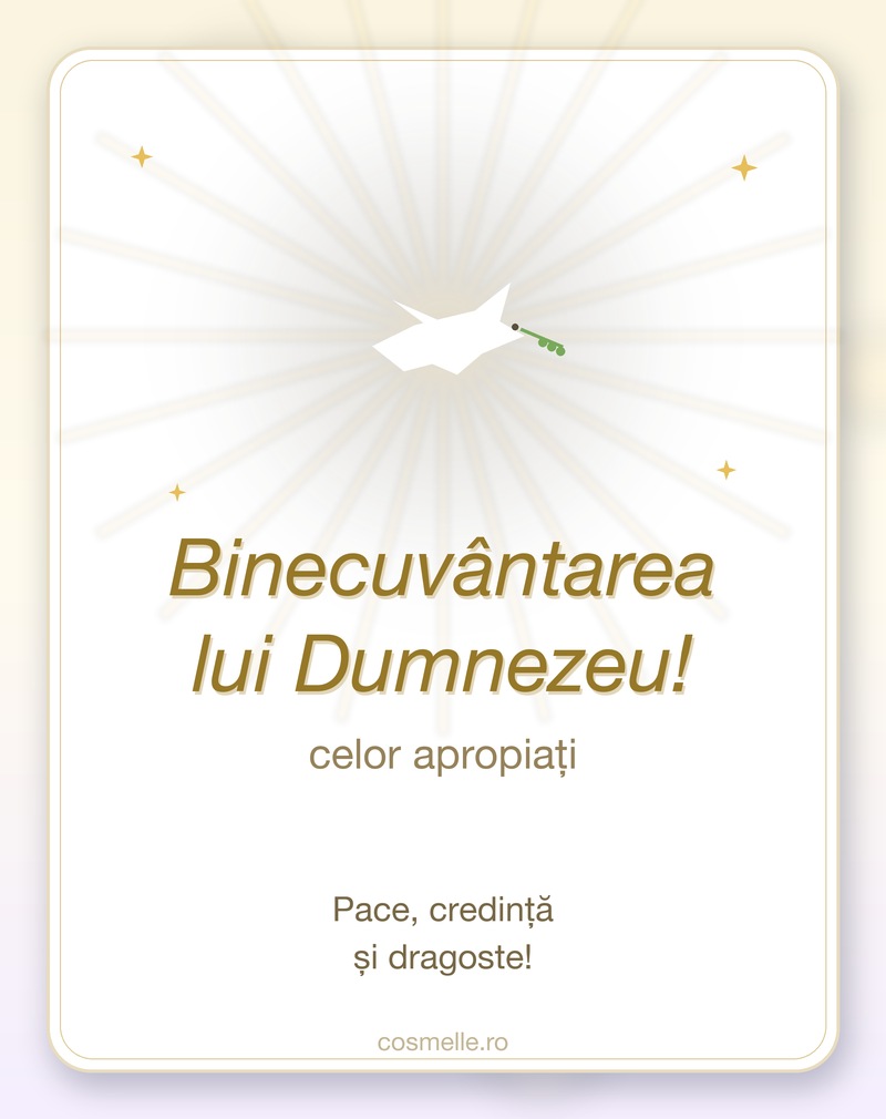 Urări creștine pentru cei apropiați