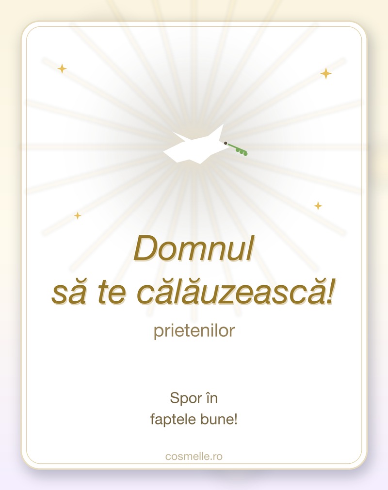 Urări creștine pentru prieteni