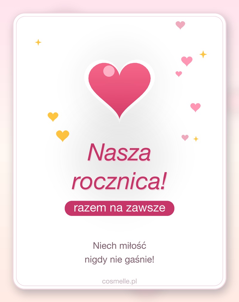 Idealna atmosfera na rocznicę