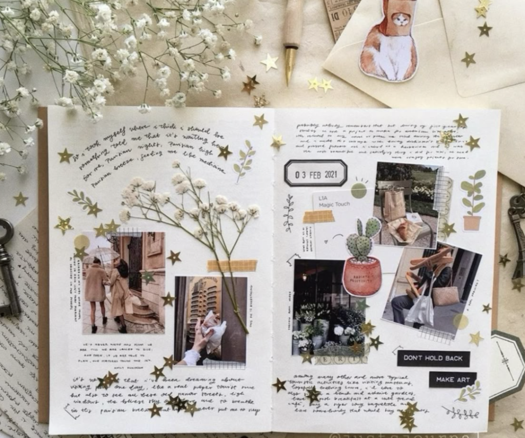 Техники скрапбукинга