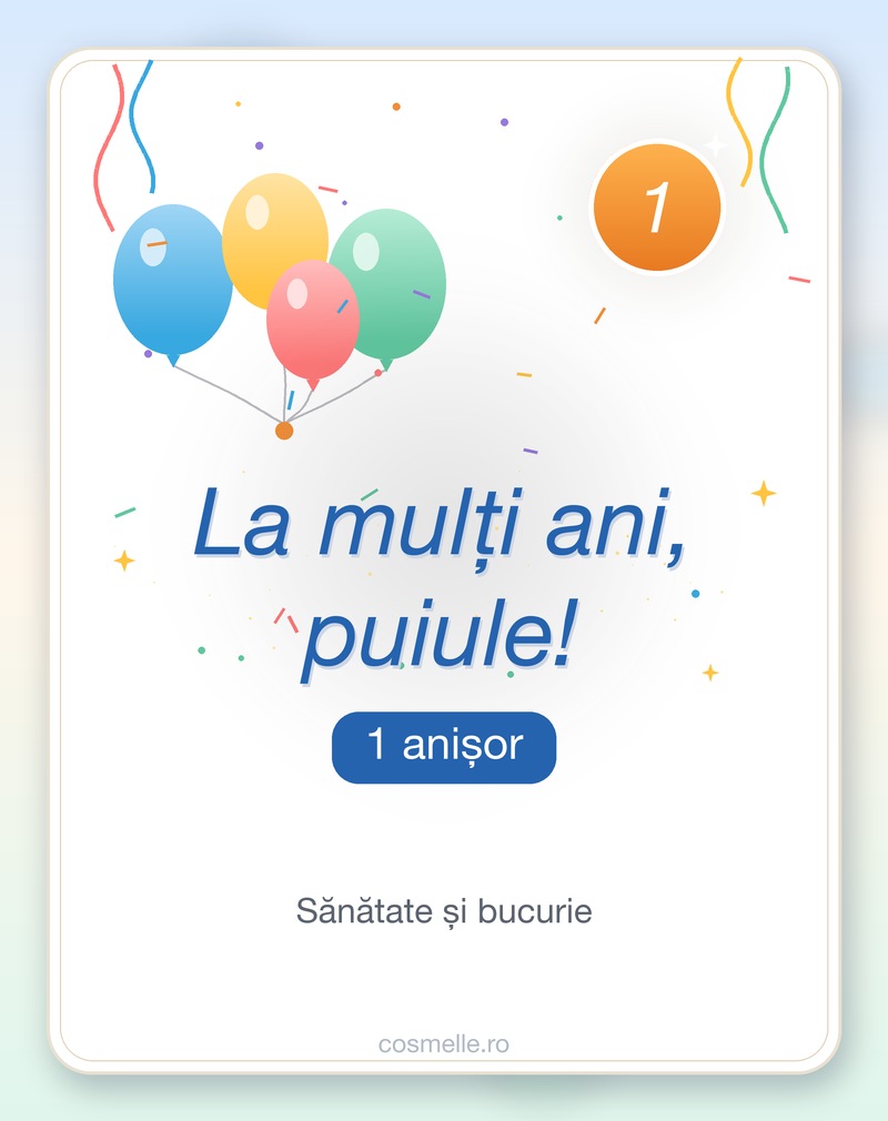 Uru0103ri la 1 aniu0219or
