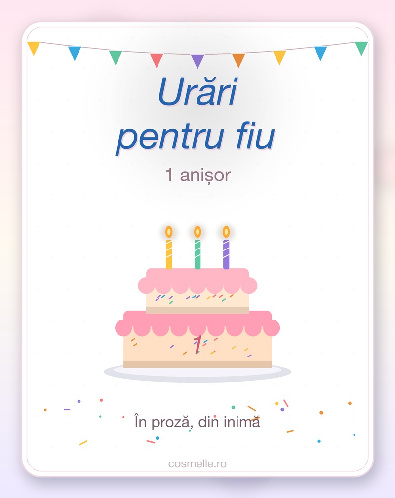 Uru0103ri la 1 aniu0219or pentru bu0103ieu021bel